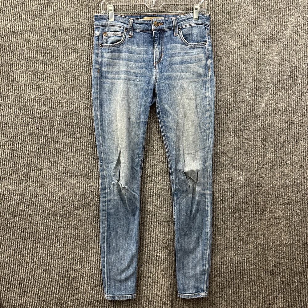 Joe's Jeans Collectors Edition The Icon Skinny Jeans Womens W28 Blue Mid Rise